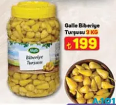 GALLE BİBERİYE TURŞUSU 3 KG GALLE BİBERİYE TURŞUSU 3 KG